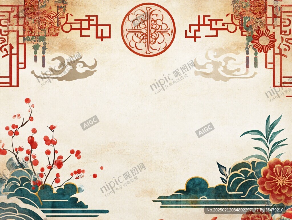 傳統(tǒng)背景古色古香古代