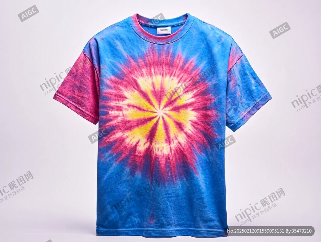 扎染服裝印花