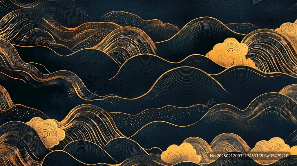 金銀云紋