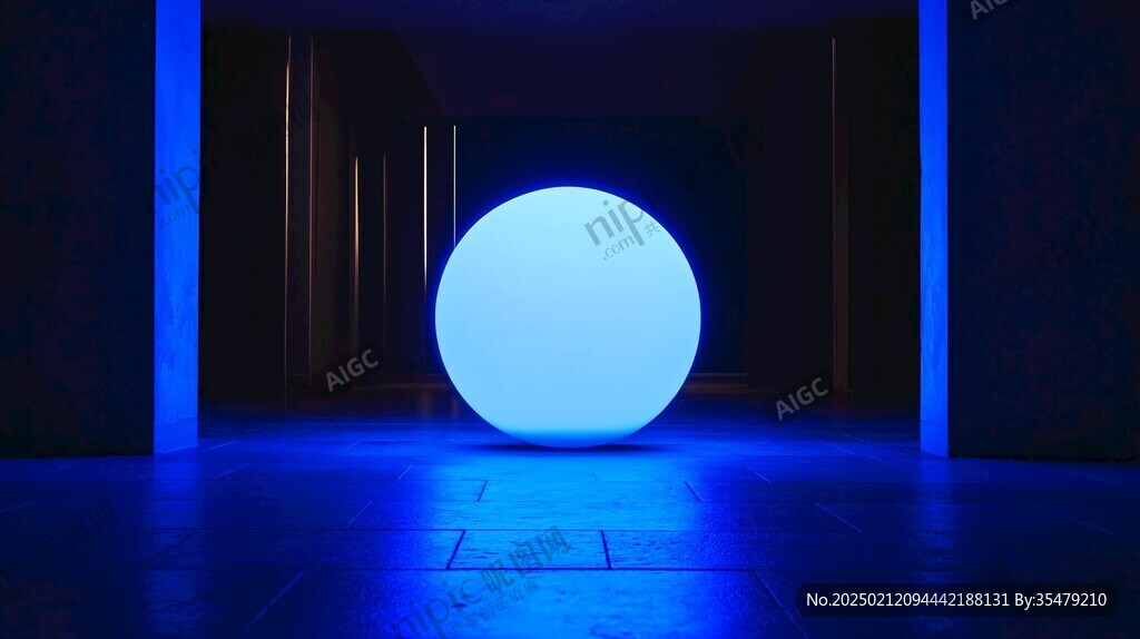 漸變球形燈