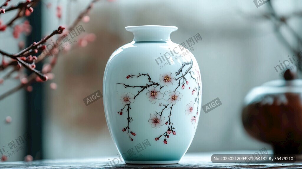 唯美瓷瓶