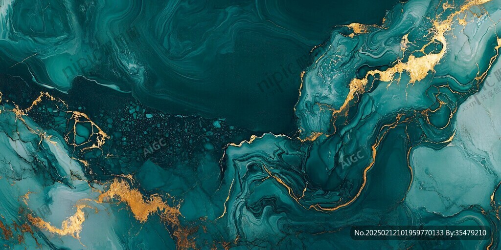 抽象流體畫