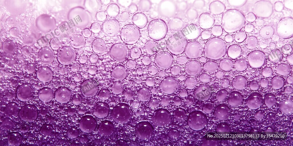紫水水滴背景