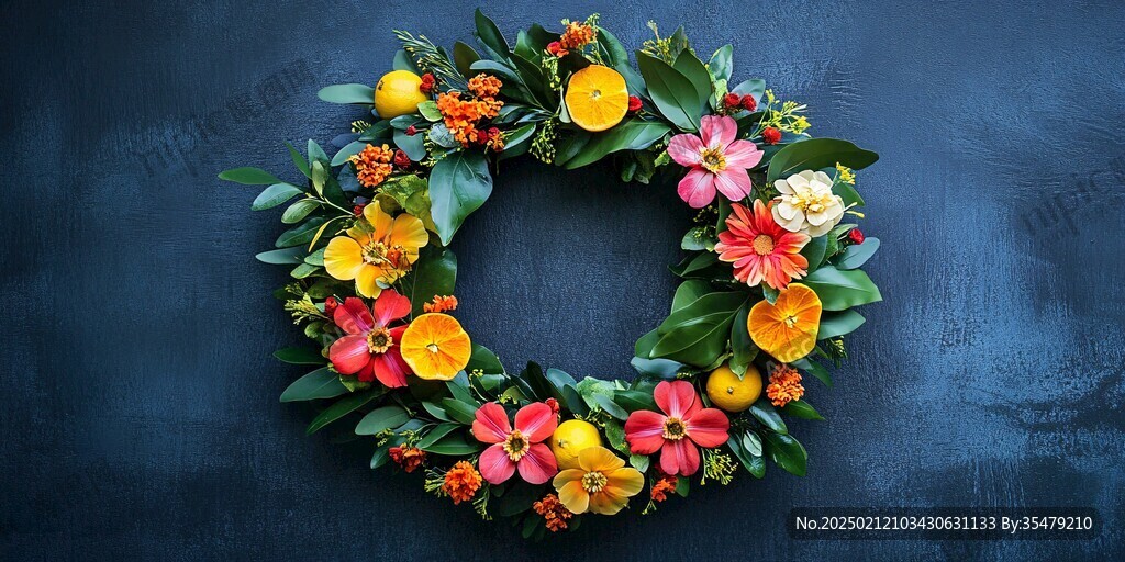 年宵花花環(huán)