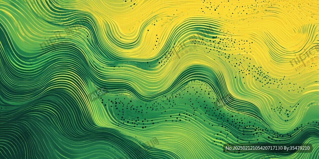 抽象線條山水背景
