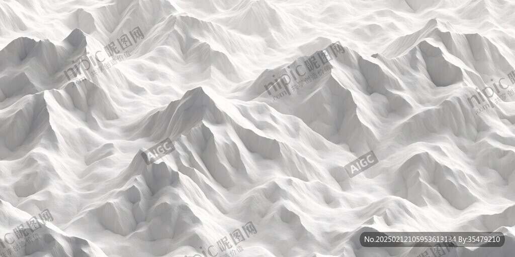 金色山脈3d立體山脈