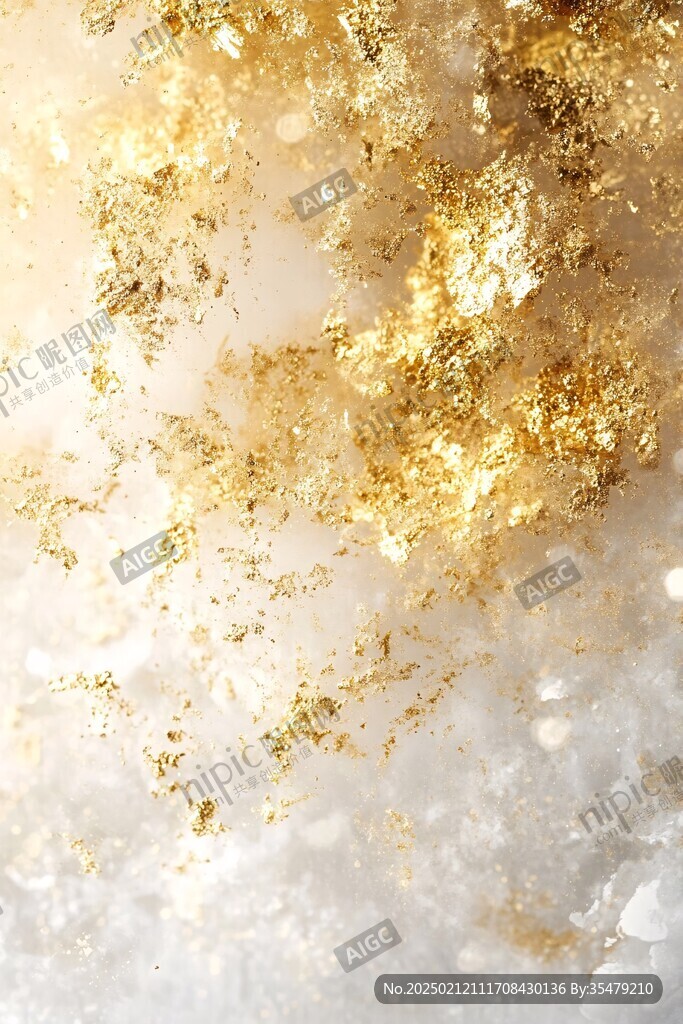 金色夢幻背景