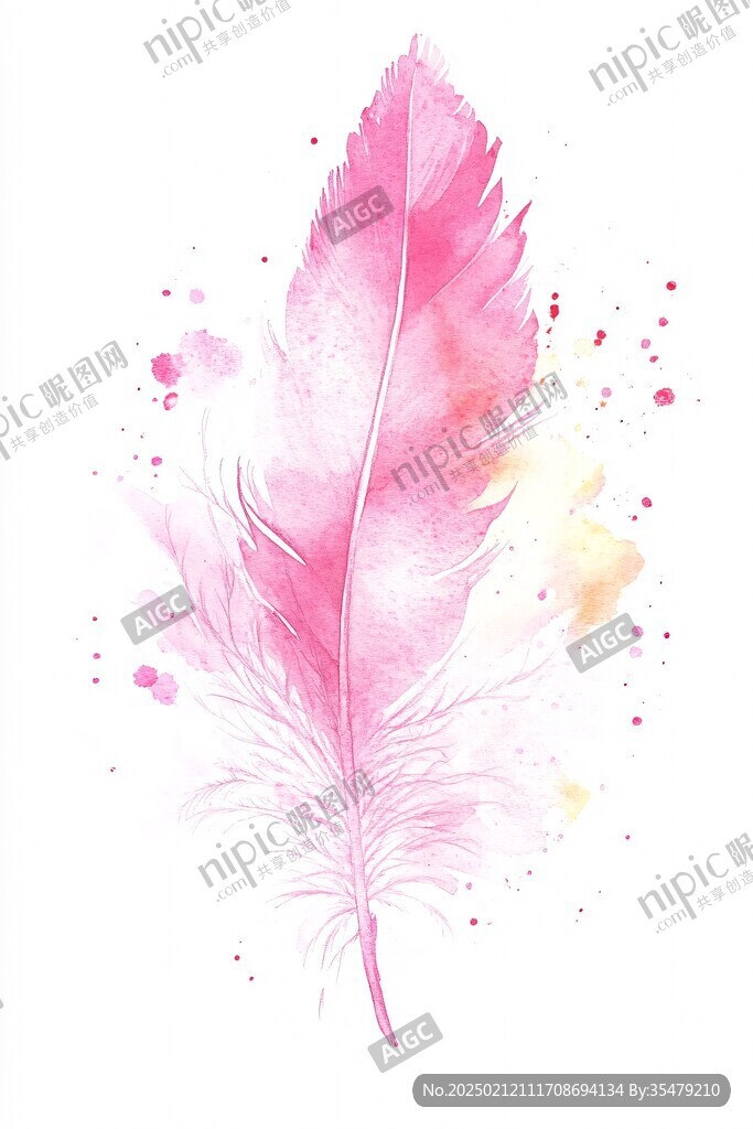 水彩渲染暈染效果