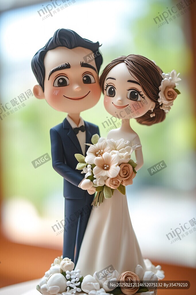 婚禮q版人像