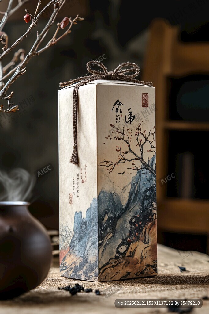 茶葉古風(fēng)包裝