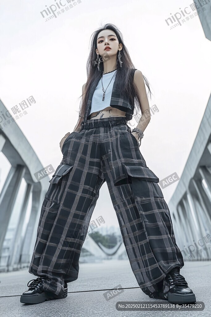 闊腿褲女