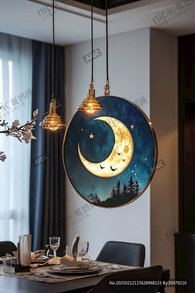 星球創(chuàng)意吊燈