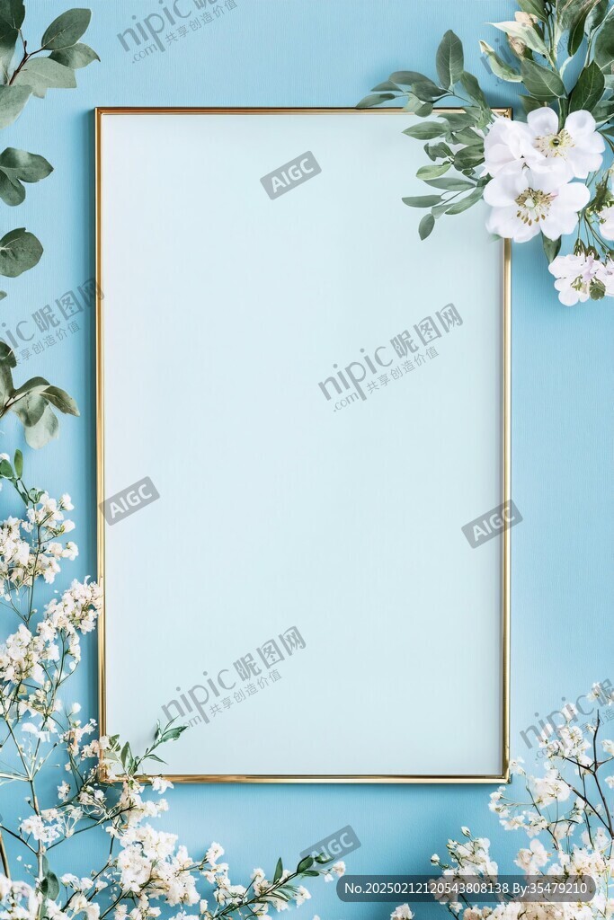 桃花合影框