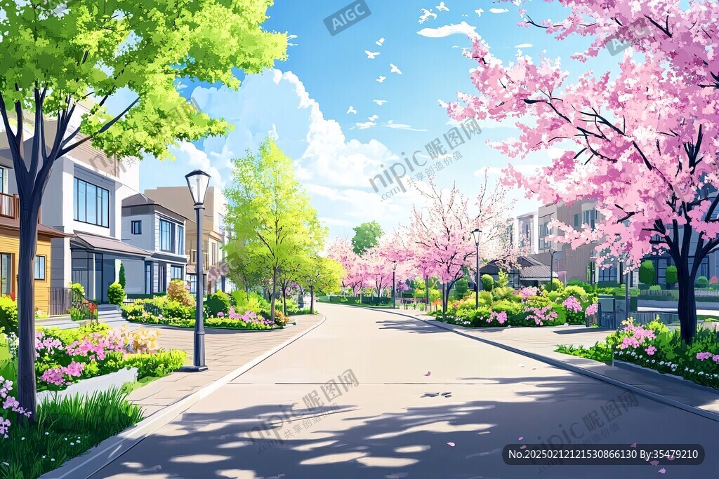 美麗鄉村街道