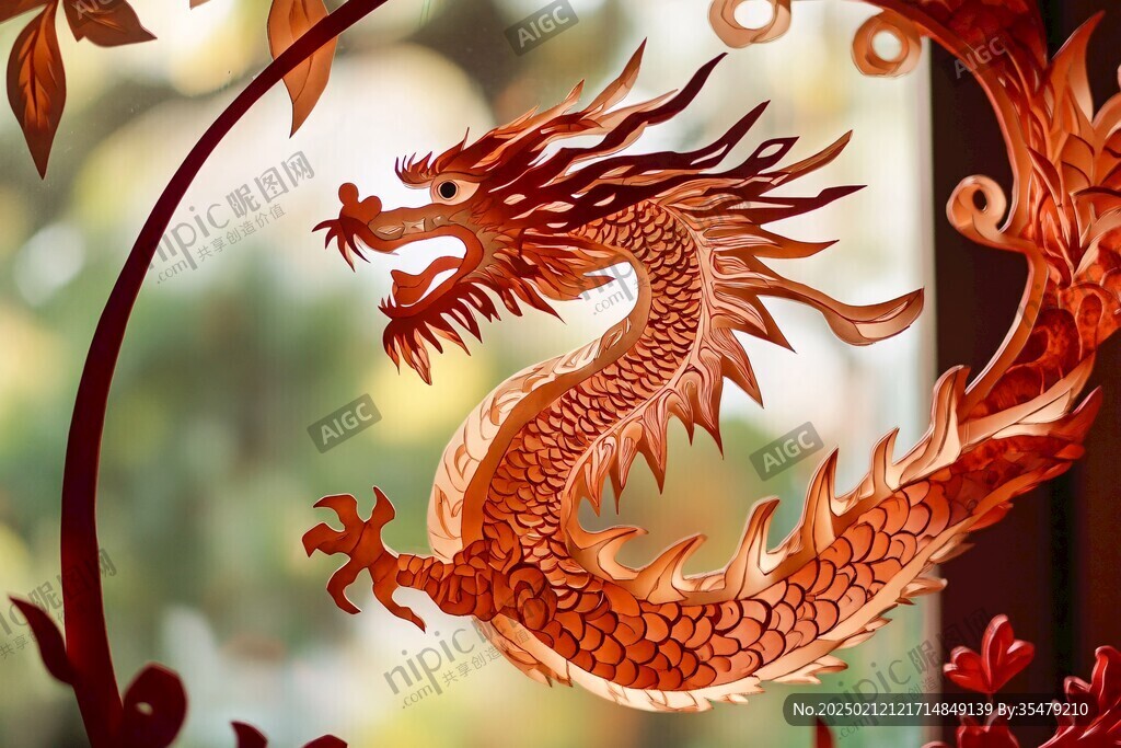 龍包裝插畫