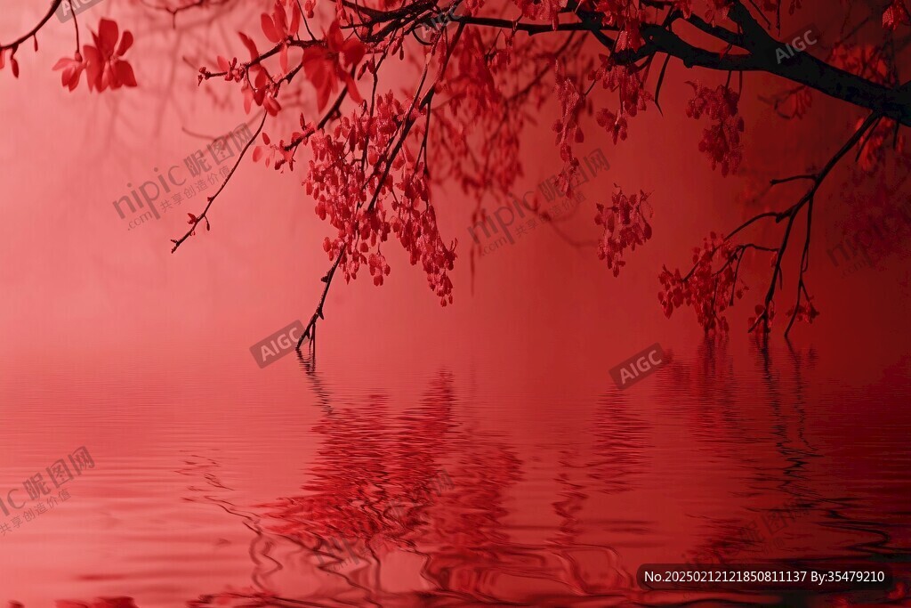 紅色意境