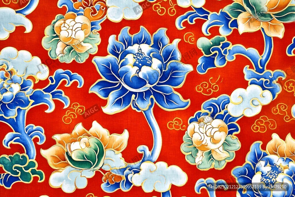 朝袍圖案