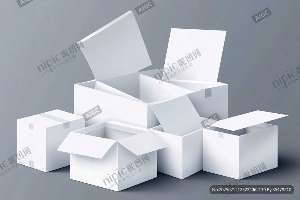 方盒插畫設計