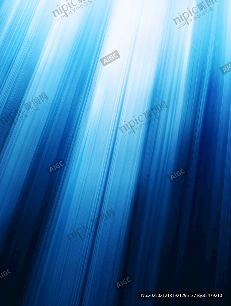 深藍色通透感背景