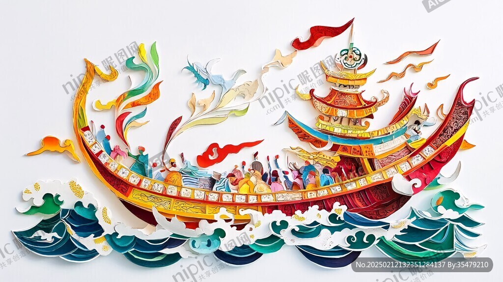 端午節(jié)文創(chuàng)插畫(huà)