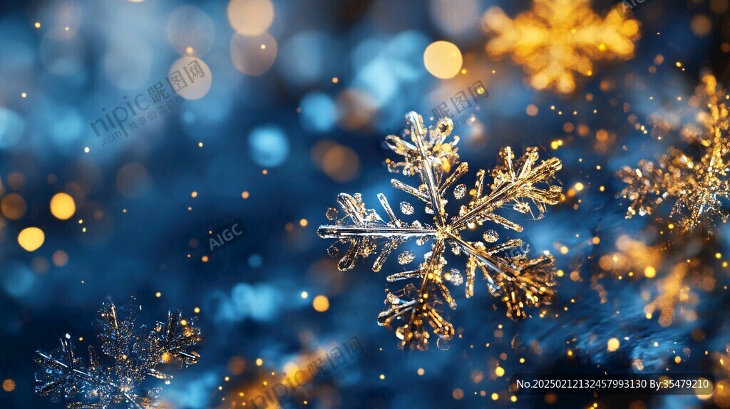 唯美雪花