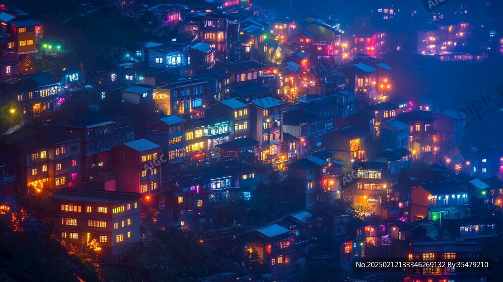 九份夜景