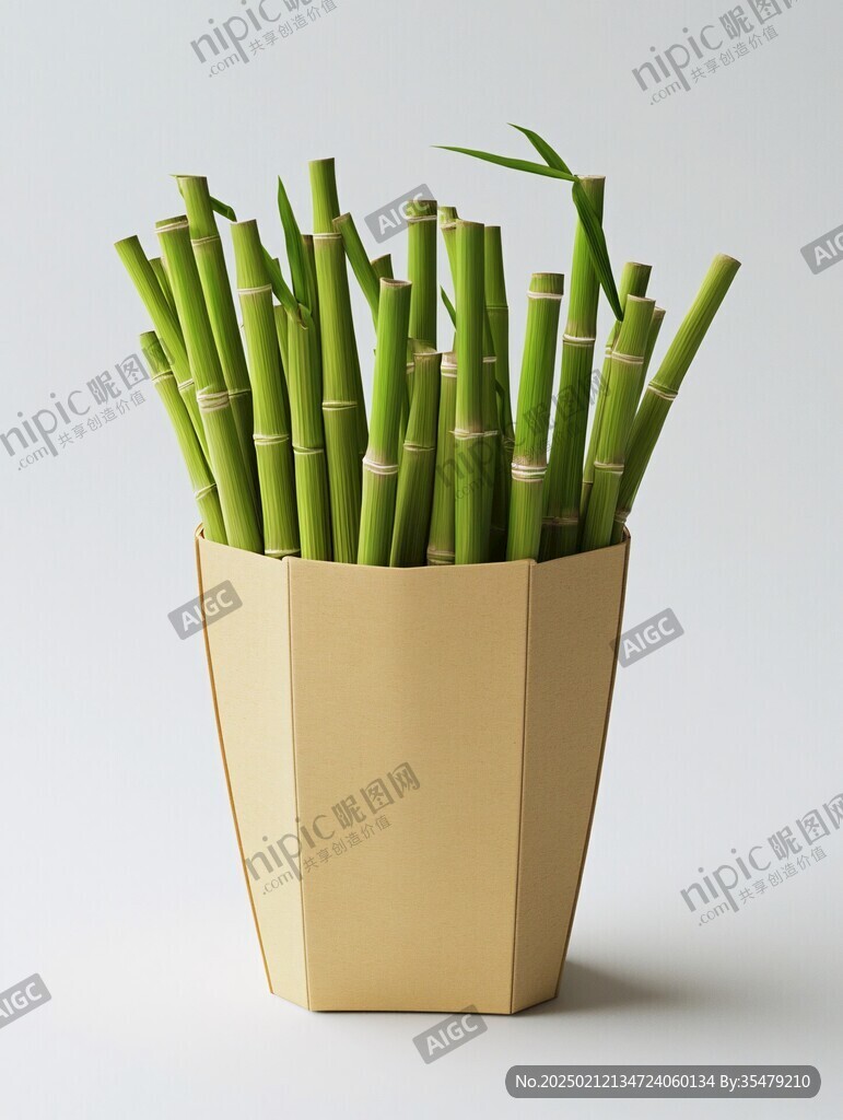甘蔗包裝素材