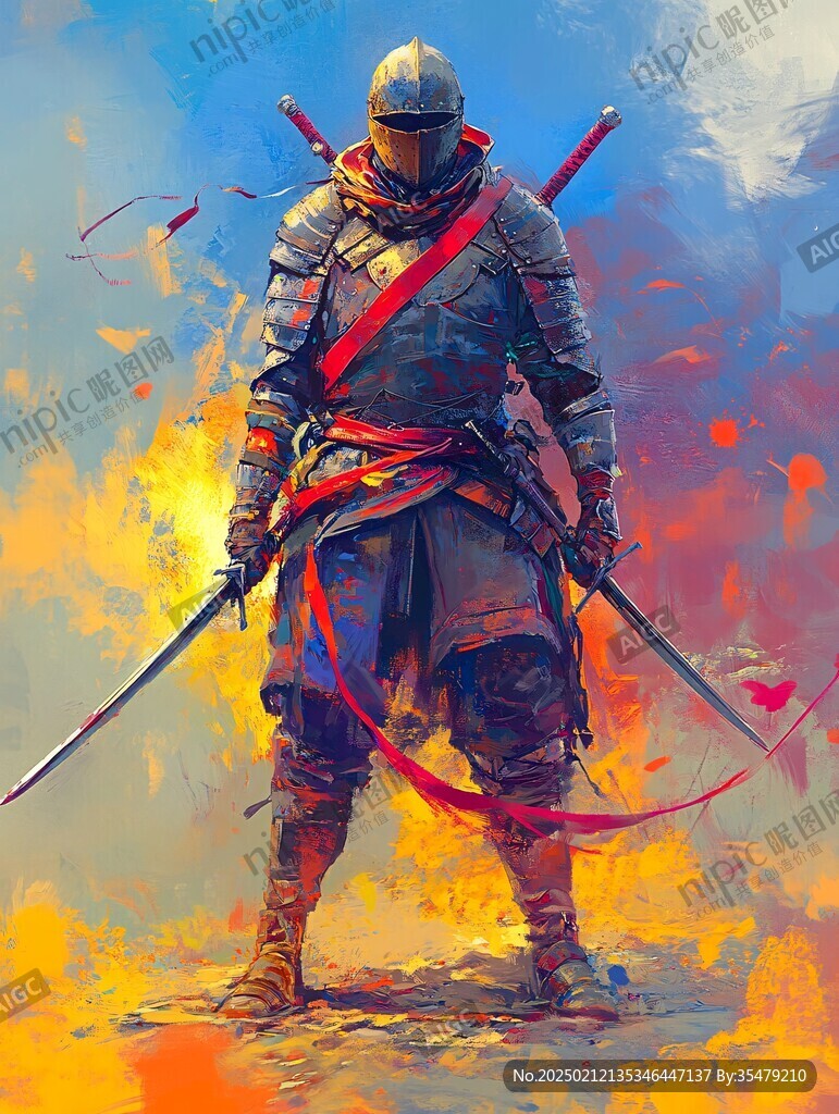 武士插畫