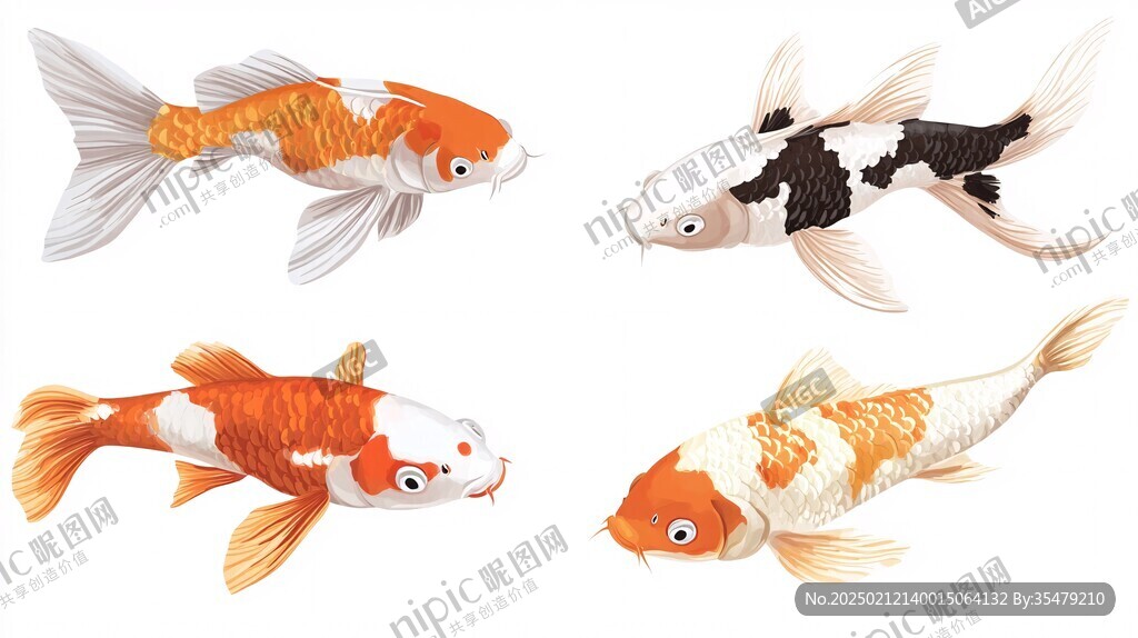 創(chuàng)意手繪金魚(yú)