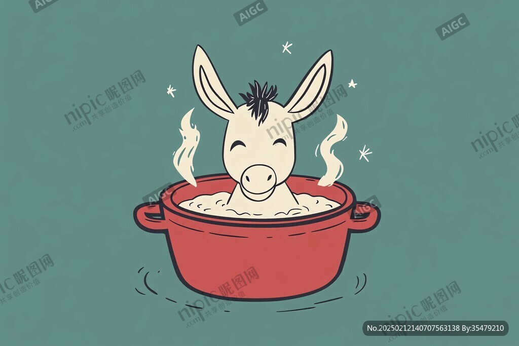 喇嘛粥插畫