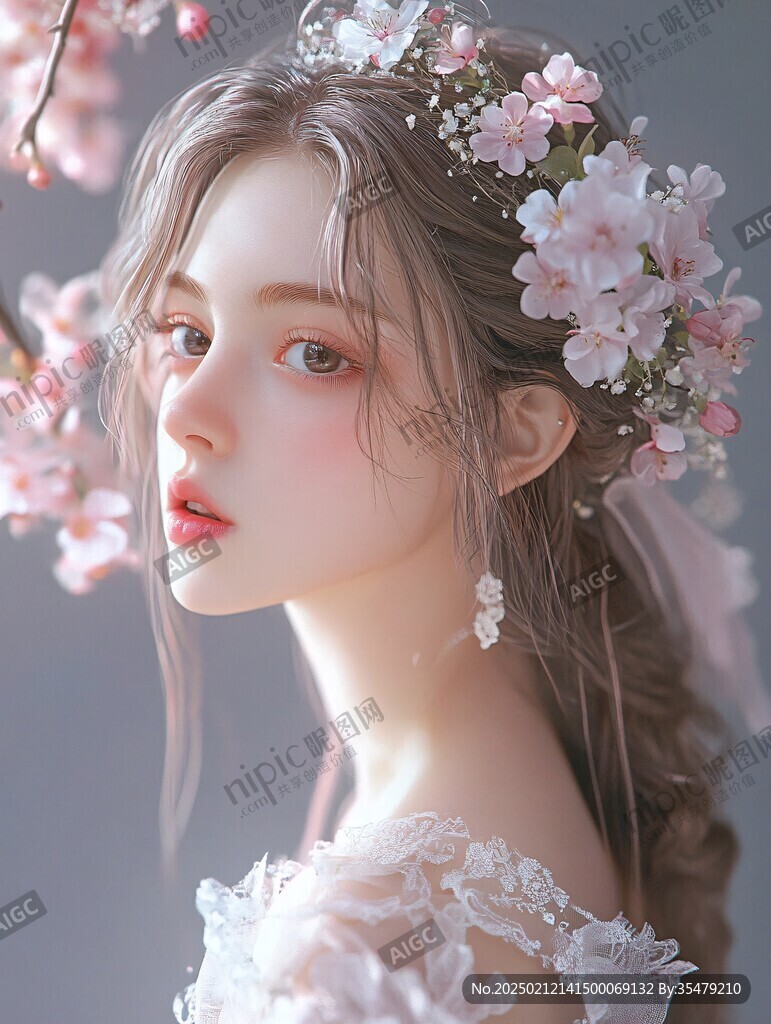 寫實唯美插畫