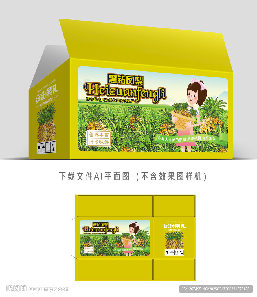 黑鉆鳳梨禮盒