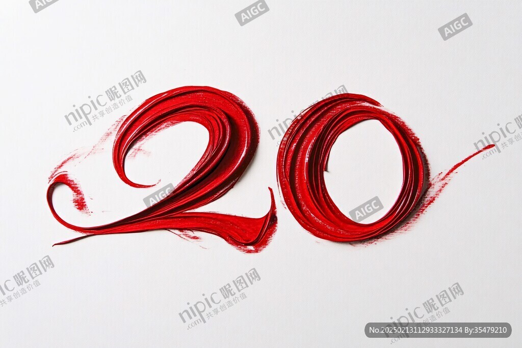 2020飄帶字