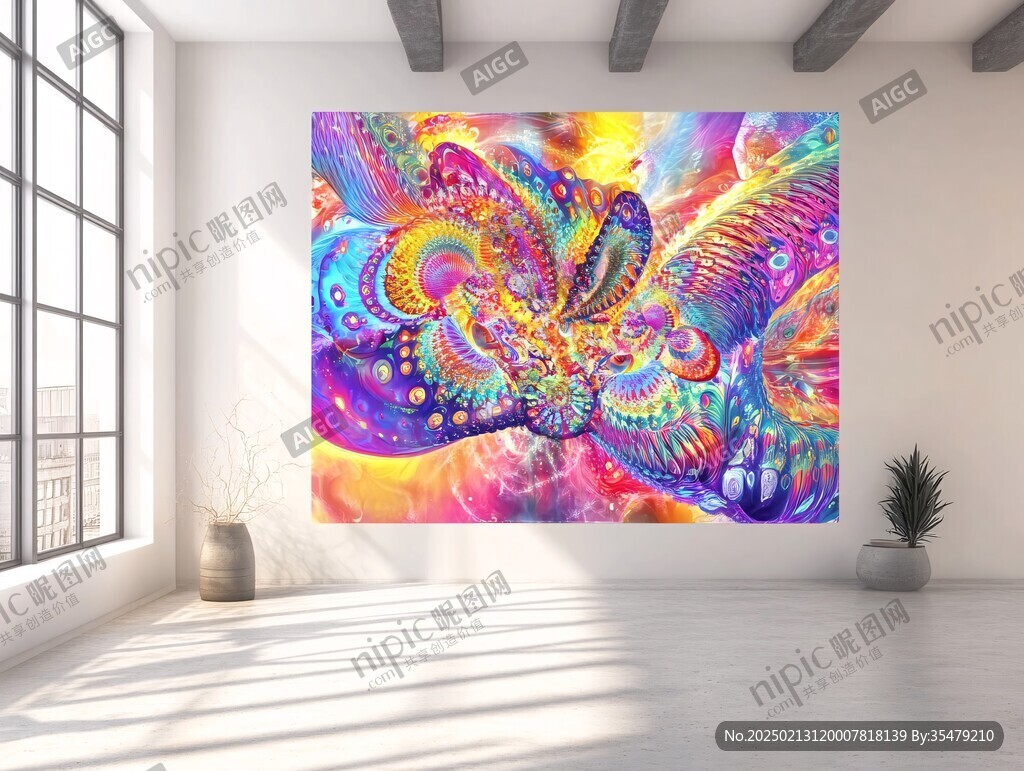 絢麗迷幻展板