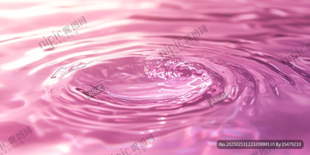 紫水水滴背景