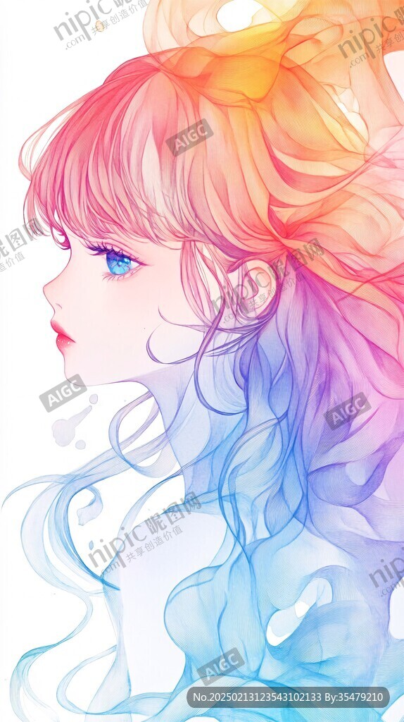 漫畫唯美女孩