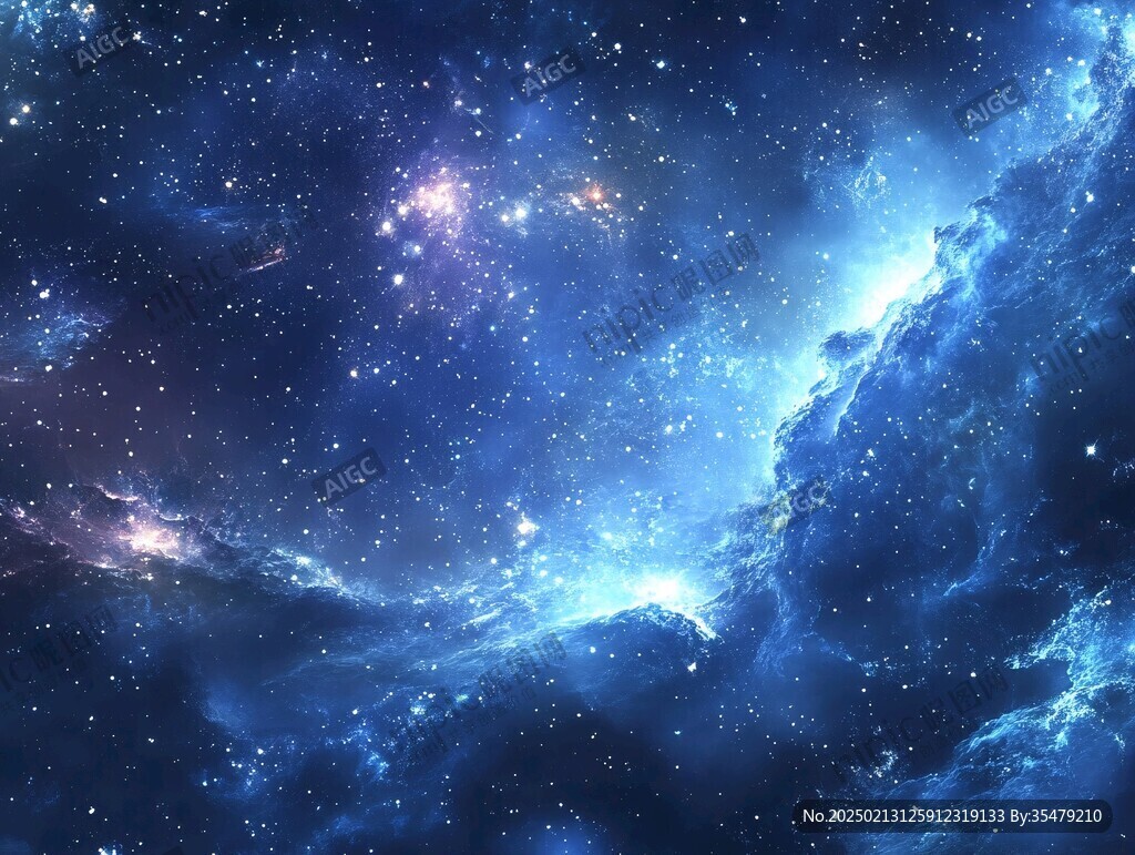 璀璨星河背景