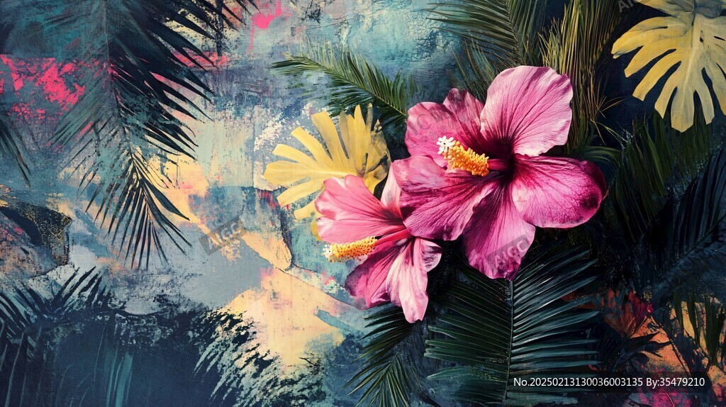 熱帶風情花卉美圖