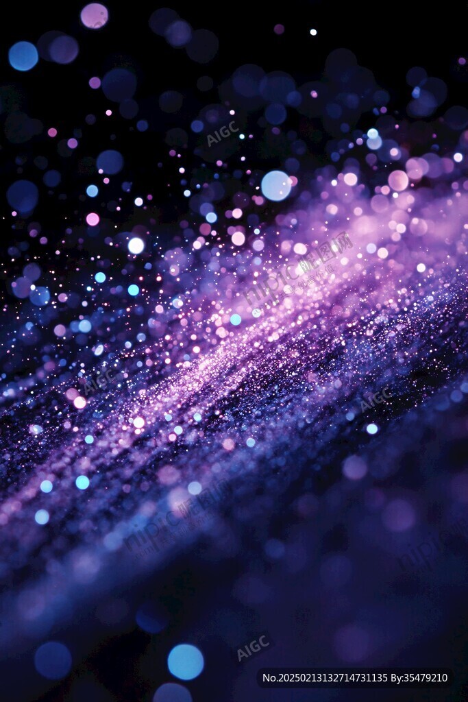 夢(mèng)幻紫色閃光壁紙素材