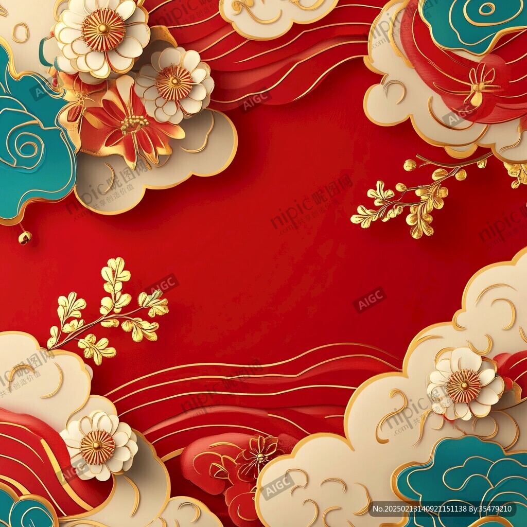 紅金風插畫