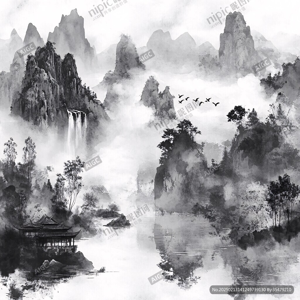 水墨古韻