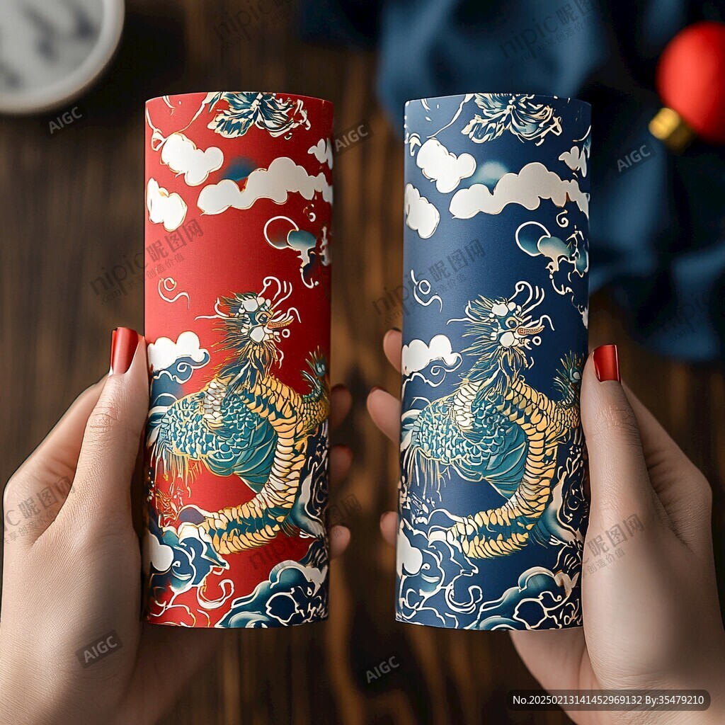 龍年紅包袋新年文創