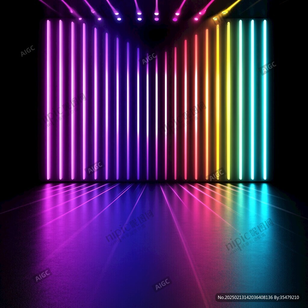 led彩虹通道