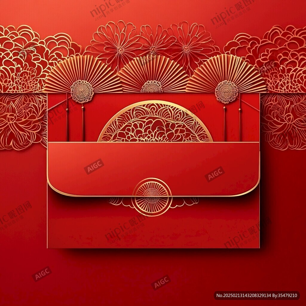 創意新中式風格紅包