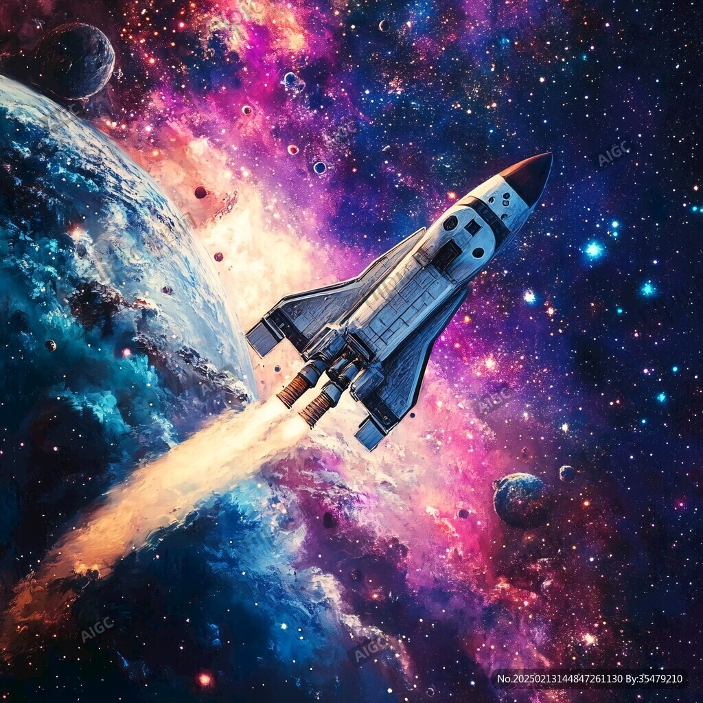 3d宇宙立體畫