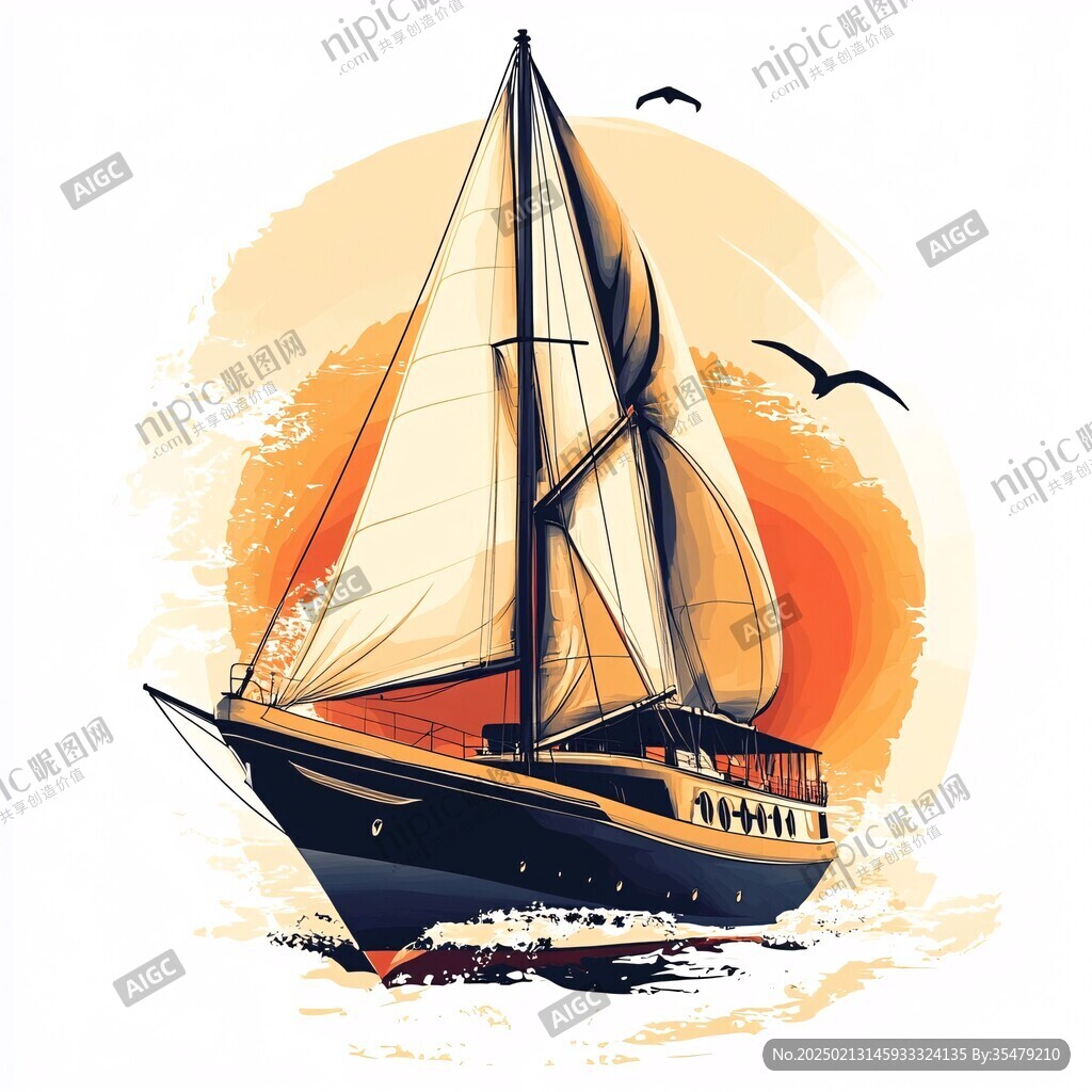 揚帆遠航元素