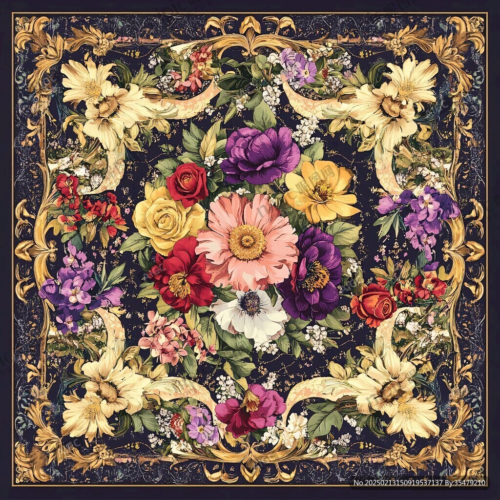 歐美古典花卉