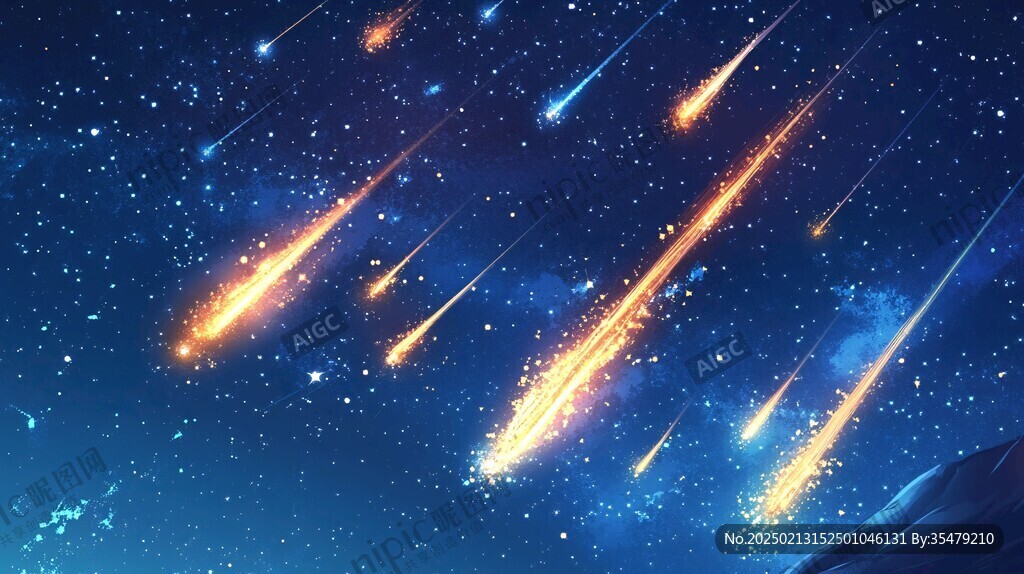 流星雨素材