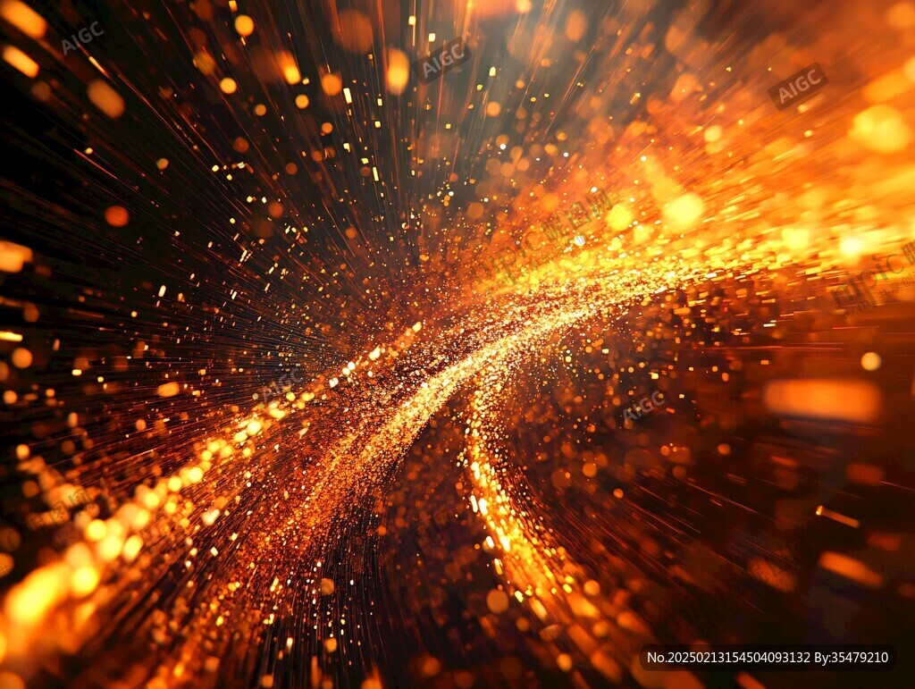 金色無限科技背景