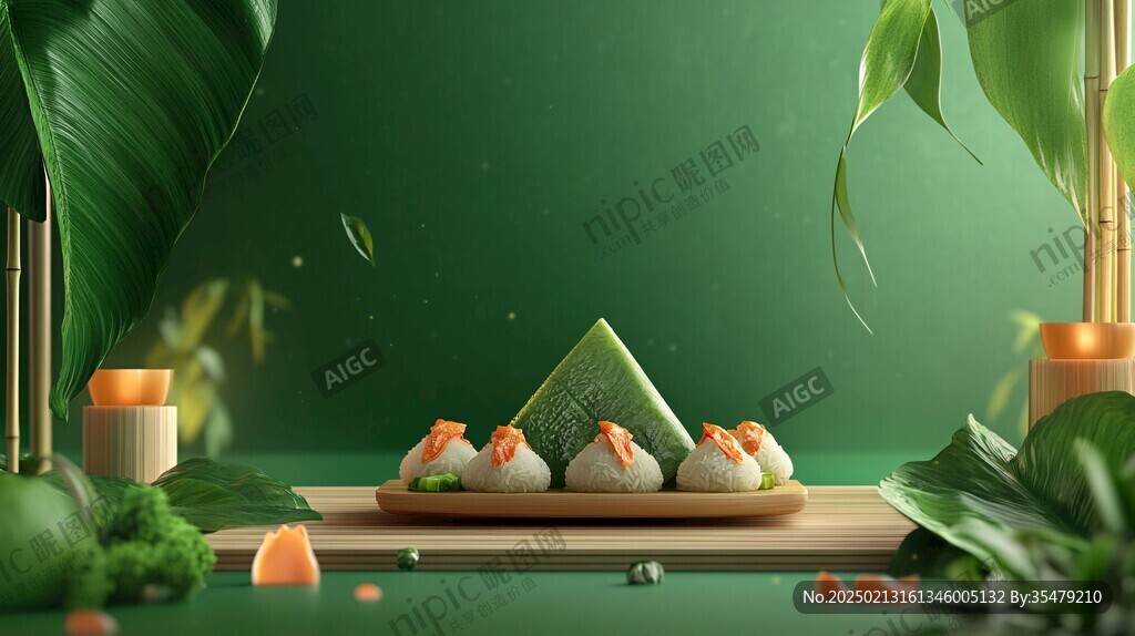 場景端午節(jié)海報(bào)圖